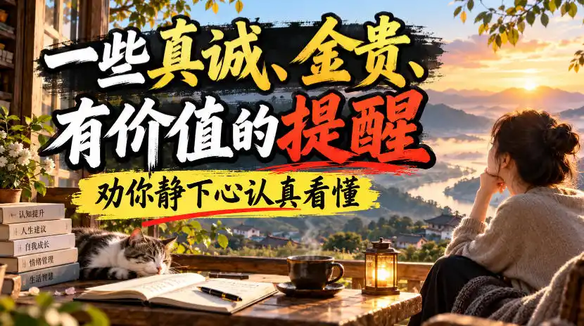 付费文章：一些真诚、金贵、有价值的提醒，劝你静下心认真看懂-智云副业